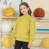 【立体口袋夹克外套】mettekids童装牛油果防风夹克女童春新款棒球服外套 商品缩略图4