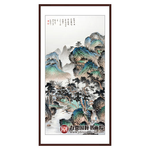 侯志明《山水作品》68*138cm 山水竖幅作品 玄关/客厅挂画 商品图0