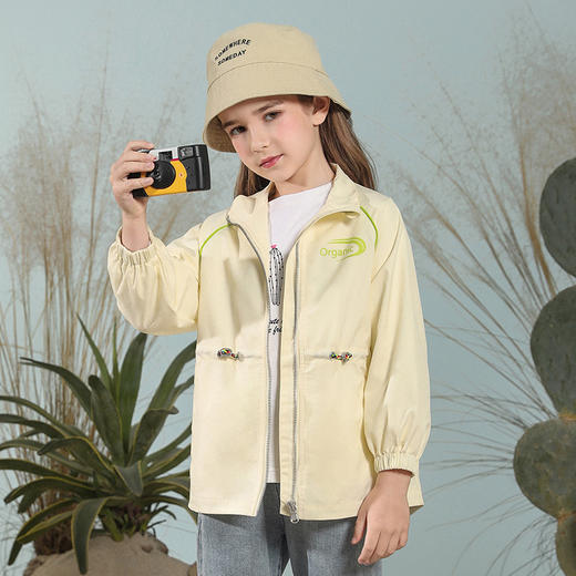 【防水防风】mettekids童装九分袖风衣短款男女童春季新款短外套 商品图1