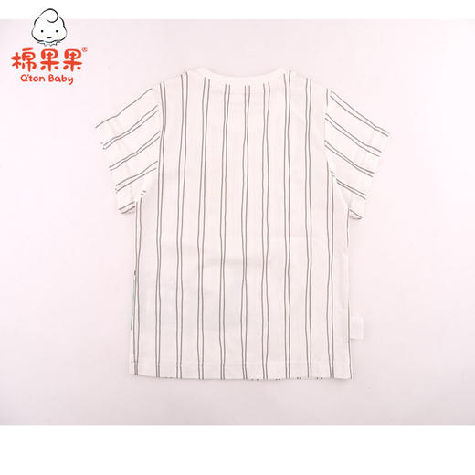 棉果果夏季男童氨棉汗布套头T恤M212140221256 商品图2