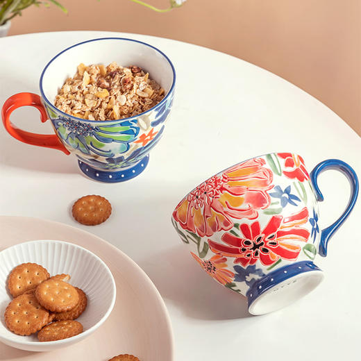 JOYYE卓艺单品花愿麦片杯TFC0220010 商品图1