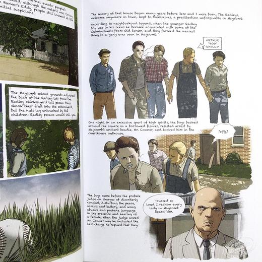 【中商原版】杀死一只知更鸟（图文小说版）英文原版 To Kill a Mockingbird Harper Lee 哈珀李 经典文学著作 商品图4
