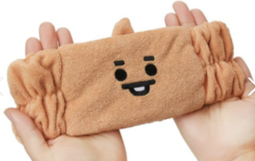 韩国 可爱 Line Friends BT21 SHOOKY BABY婴儿洗脸发带JPY带授权招加盟代理