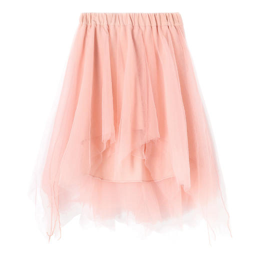 【不对称设计，内搭衬布】童装多层网纱裙女童不规则短裙公主蓬蓬裙子 商品图7