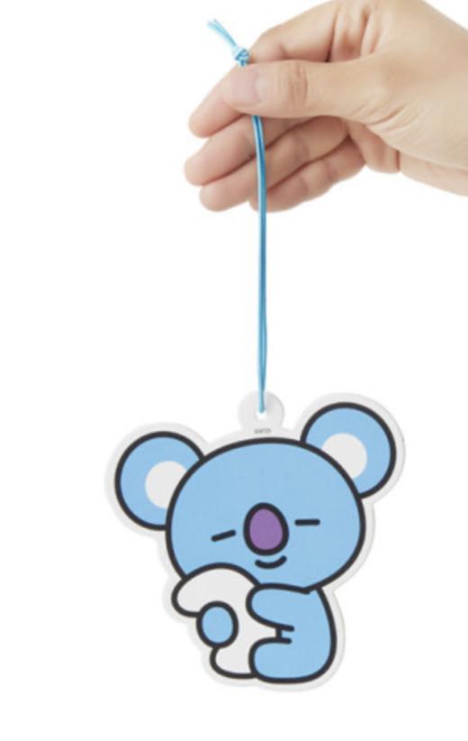 韩国 可爱 Line Friends KOYA Ocent香水标签JPY带授权招加盟代理 商品图0