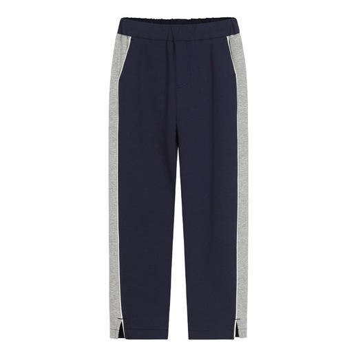 【套装裤子】mettekids童装运动套装长裤男童春季新款条纹休闲裤 商品图7