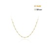 韩国Wing Bling翼金光闪闪单链项链金色银色送女友Olive YoungJPY带授权招加盟代理 商品缩略图1