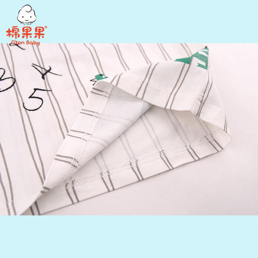棉果果夏季男童氨棉汗布套头T恤M212140221256 商品图4