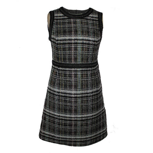 【伯妮斯茵】171S126--黑白色连衣裙--帝王之爱--《神圣的艺术古埃及》 商品图4