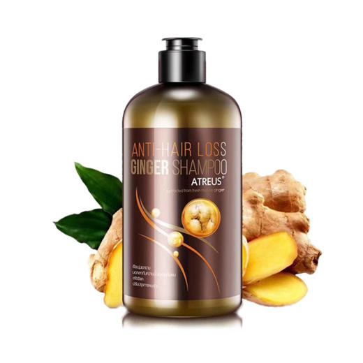 一张守护卡+2瓶*400ml/瓶【脱发、 大油头救星】薇娅推荐 泰国  Atreus防脱无硅油生姜洗发水 400ml -CG 商品图1