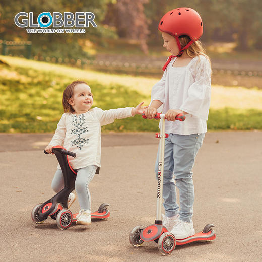 【高乐宝】高乐宝五合一儿童滑板车2岁宝宝可坐可骑滑3岁男女小孩滑滑车459 商品图4