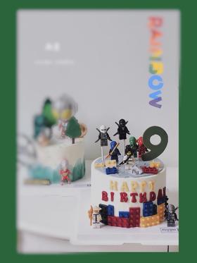 乐高 幻影忍者蛋糕