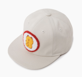 韩国 可爱 Line Friends米色果冻棕色儿童刺绣球帽JPY带授权招加盟代理