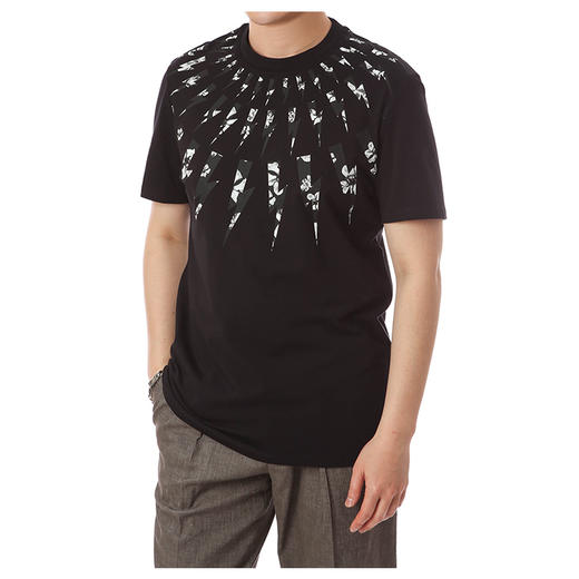 NEIL BARRETT 尼奥.贝奈特 男士闪电T恤 BJT513B L578S 01 商品图0