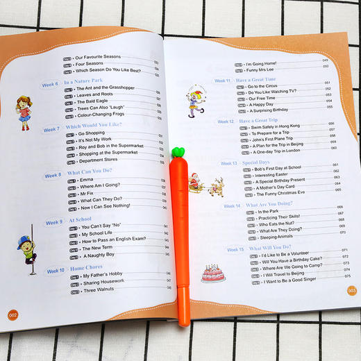 小学英语 全彩思维导图小学英语阅读100篇 五年级 昂秀外语 英语阅读 商品图1