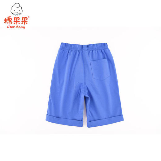 棉果果夏季男童氨棉汗布针织中裤M212202221337 商品图1