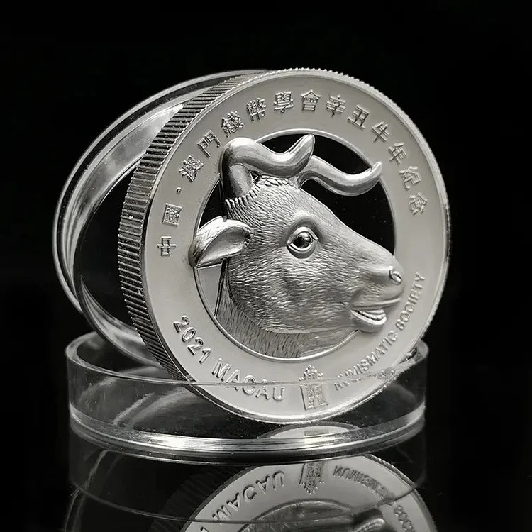 【预定】圆明园牛首银章 十二生肖兽首系列