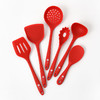 硅胶厨具7件套 胶铲不粘锅专用锅铲耐高温炒菜铲子汤勺家用套装K 商品缩略图1