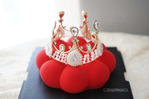 法式慕斯蛋糕 | 草莓乳酪慕斯 - 女王皇冠（红） 商品图0