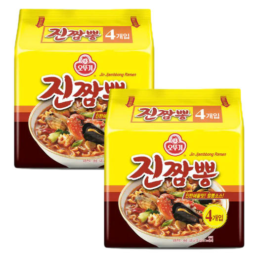 [묶음]오뚜기 진짬뽕멀티130g*4*2 商品图0