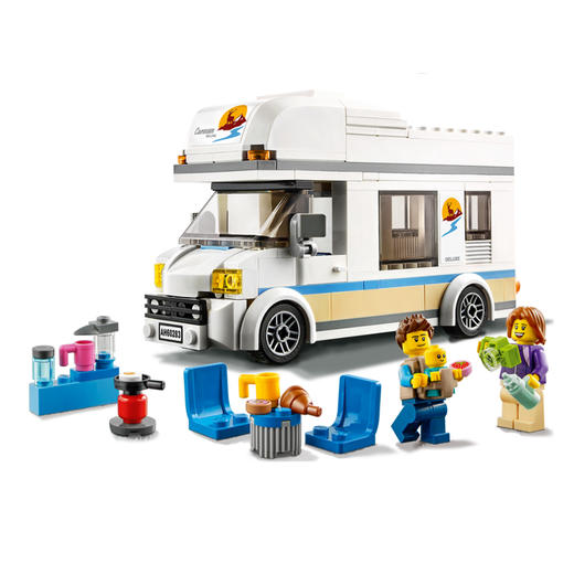 乐高城市系列60283假日野营房车。 商品图3
