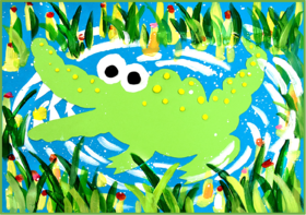 《大嘴巴的小鳄鱼》低幼【自动发货：下单后，点击手机短信中收到的链接，即可获取文件下载的链接；如有任何问题，可添加客服微信hm33268获得帮助】