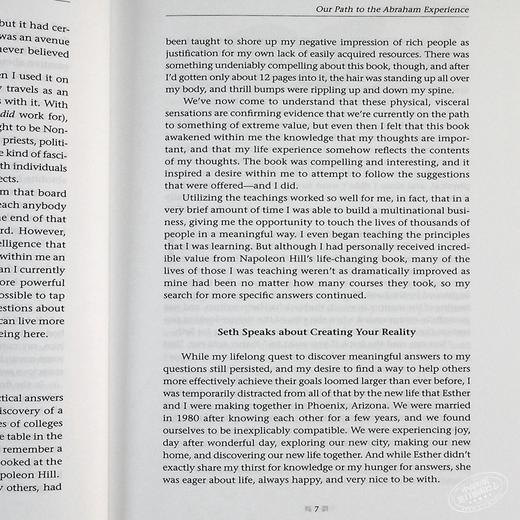 【中商原版】吸引力法则：成就你的美好人生 豆瓣高分 英文原版 The Law of Attraction Esther Hicks, Jerry Hicks 商品图6