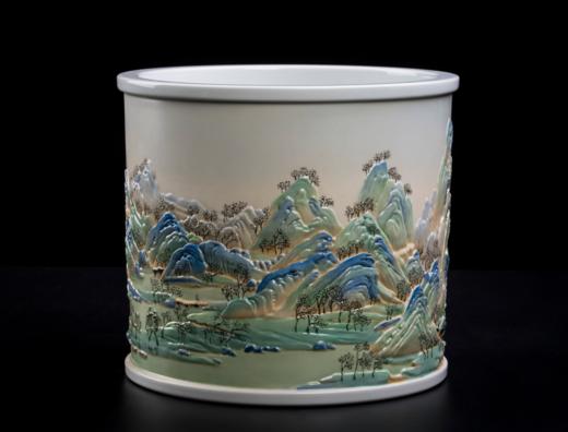 王璜合：千里江山图-宫廷福筒 商品图0