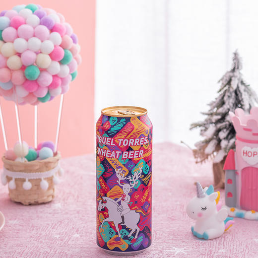 荷兰进口桃乐丝白啤酒浓香醇厚口感丰满顺滑细腻500ml24罐