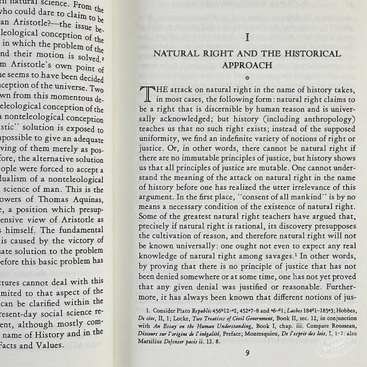 预售 【中商原版】自然权利与历史 豆瓣高分 英文原版 Natural Right and History Leo Strauss 商品图6
