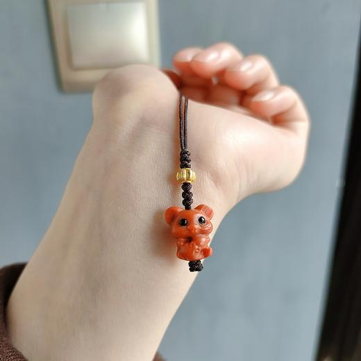 南红老鼠手机挂件 商品图1