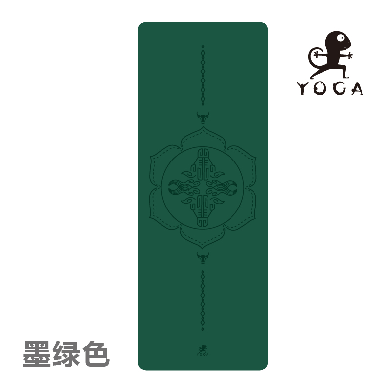 壁虎新款 【牛气冲天瑜伽垫】橡胶初学者家用双面防滑（个性定制 免费刻字）【七十二小时发货】