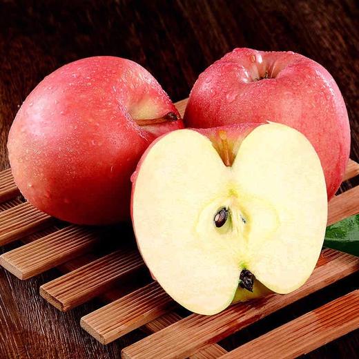 【山东红富士苹果】甜蜜多汁 果香浓郁 皮薄肉厚 4.5斤装 商品图3