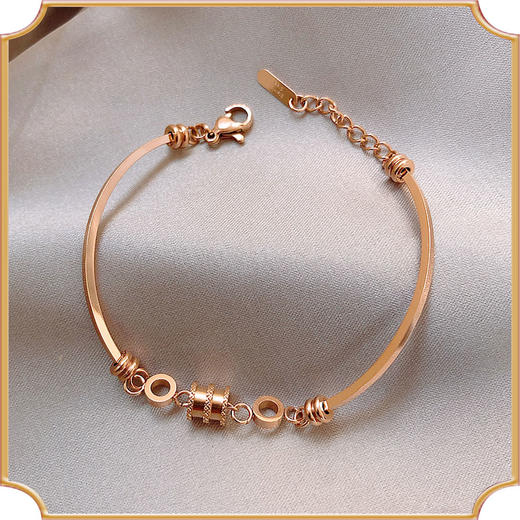 古里雅小蛮腰手链女闺蜜学生手镯ins小众设计气质网红简约饰品 商品图1