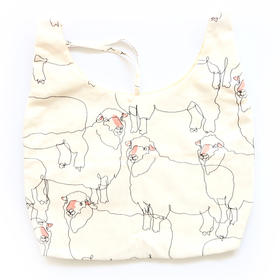 HUJI祤集Vesti手提包白描动物