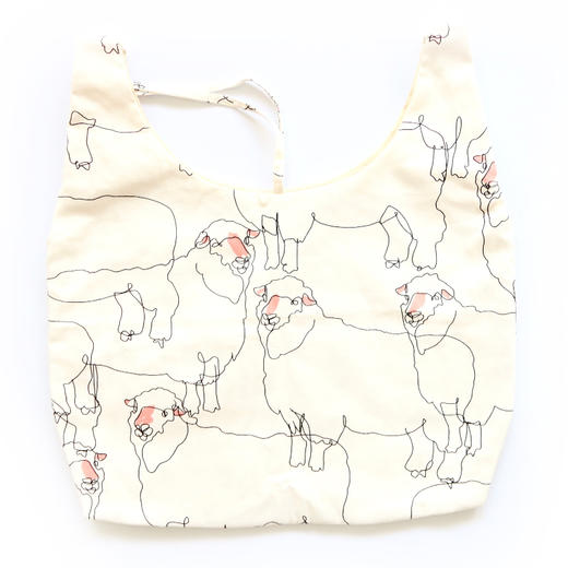 HUJI祤集Vesti手提包白描动物 商品图0