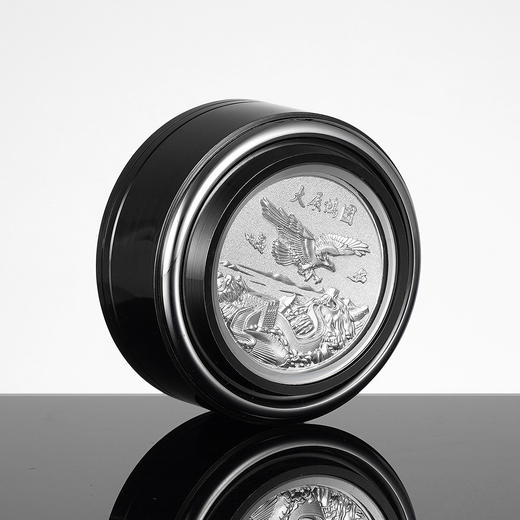 子佩集S999银旋转浮雕杯摆件【DLBJB024】纯银内胆-招财进宝泡茶杯2101 商品图5