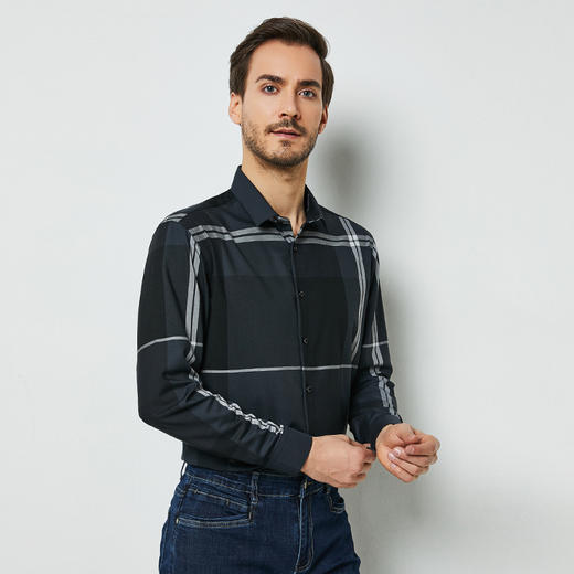 YvesFigarau伊夫·费嘉罗912370休闲长袖衬衫 商品图2