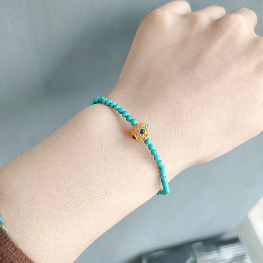 绿松石单圈手串 商品图1