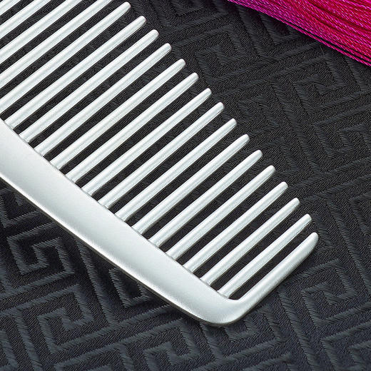 S999银远山芙蓉梳子【XLP064】旗袍荷花（不含流苏）2101 商品图1