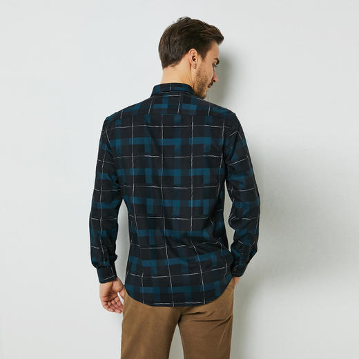 YvesFigarau伊夫·费嘉罗912377休闲长袖衬衫 商品图4