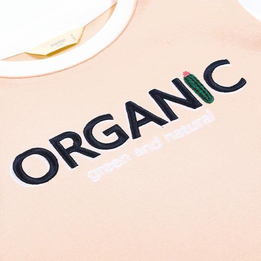 【弹力精纺棉】mettekids童装立体绣花撞色卫衣女童长袖春款外套 商品图6