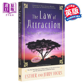 【中商原版】吸引力法则：成就你的美好人生 豆瓣高分 英文原版 The Law of Attraction Esther Hicks, Jerry Hicks