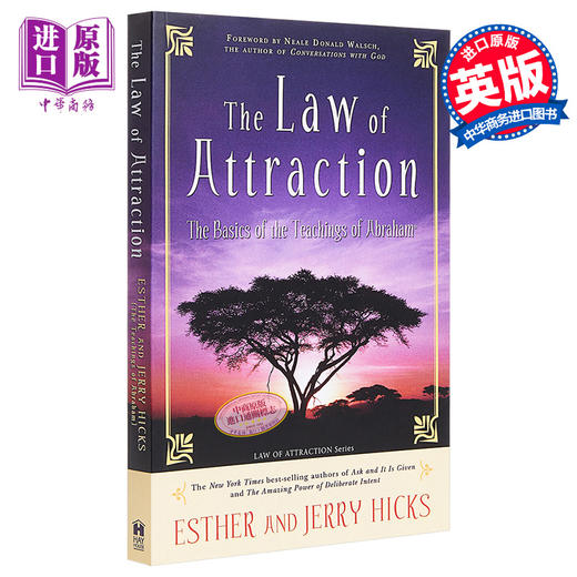 【中商原版】吸引力法则：成就你的美好人生 豆瓣高分 英文原版 The Law of Attraction Esther Hicks, Jerry Hicks 商品图0