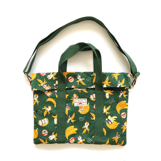 HUJI祤集电脑包插画香蕉阿柴 商品图3