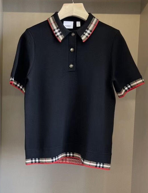 polo领混纺毛衫 商品图1