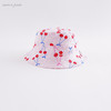 马克珍妮夏装 女童小樱桃100%亚麻遮阳帽 儿童渔夫帽212309 商品缩略图2