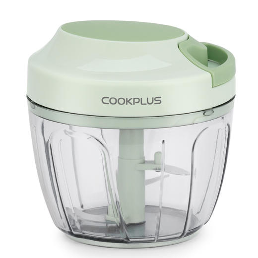 乐扣乐扣（LOCK&LOCK）手动粉碎器家用搅拌机小型蒜泥辣椒姜末饺子馅透明料理碗 CKS315 商品图1