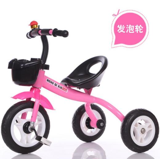 【自行车】脚踏车2-6岁小孩手推三轮车婴儿童车 商品图3