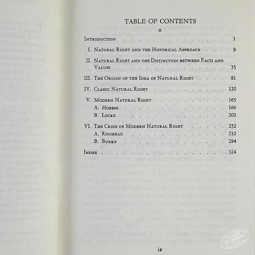 预售 【中商原版】自然权利与历史 豆瓣高分 英文原版 Natural Right and History Leo Strauss 商品图4